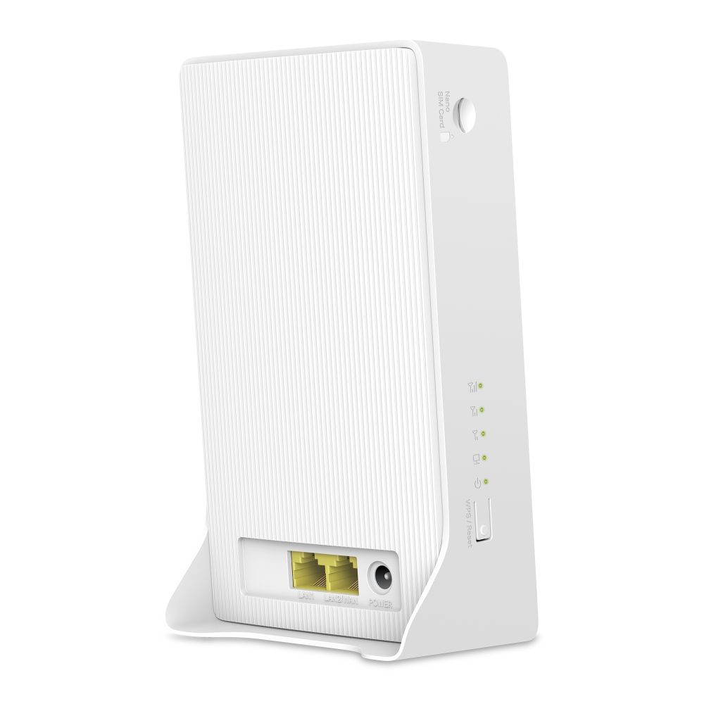 Mercusys MB230-4G AC1200 Wi-Fi 4G+ LTE Router, Build-In 300Mbps 4G LTE Modem, 300 Mbps at 2.4 GHz,867 Mbps at 5 GHz, 4G+ Cat6 300/50 Mbps, Internal Antennas, 1× G LAN Port, 1× G WAN/LAN Port, FDD-LTE,TDD-LTE,HSPA+/UMTS, MERCUSYS APP, Nano SIM Card slika 3