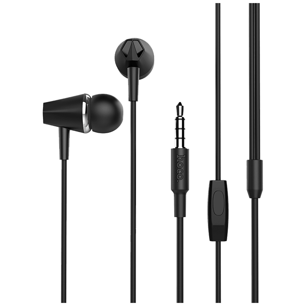 hoco. Slušalice sa mikrofonom, 3.5 mm, dužina kabela 1.2 met, crna - M34 Honor Black slika 3