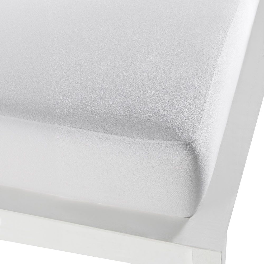 Alez Fitted Pol (140 x 200) Bijeli Zaštitnik za Bračni Krevet slika 8