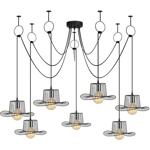 Tel - 6766 Black Chandelier slika 5