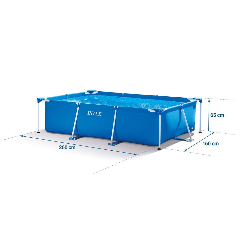 Pravokutni vrtni bazen 260 x 160 x 65 cm Intex slika 4