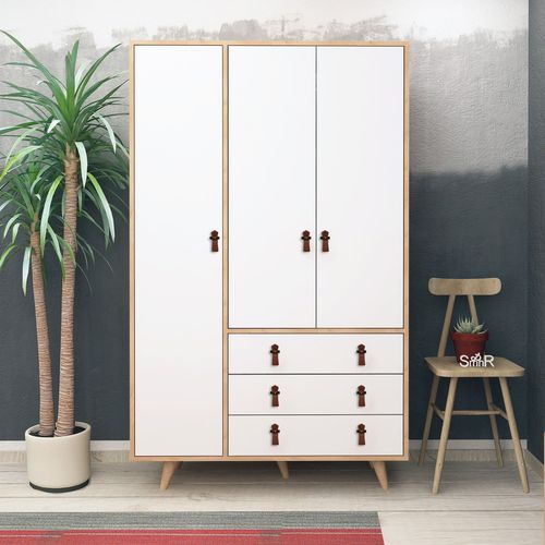 Franky Oak
White Wardrobe slika 2