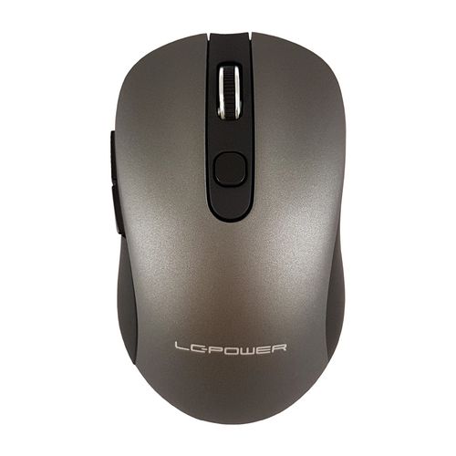 Mouse USB Wireless LC Power LC-M718GW Mouse optical compact 2.4Ghz Wireless 800/1200/1600dpi Black/Antracit slika 1