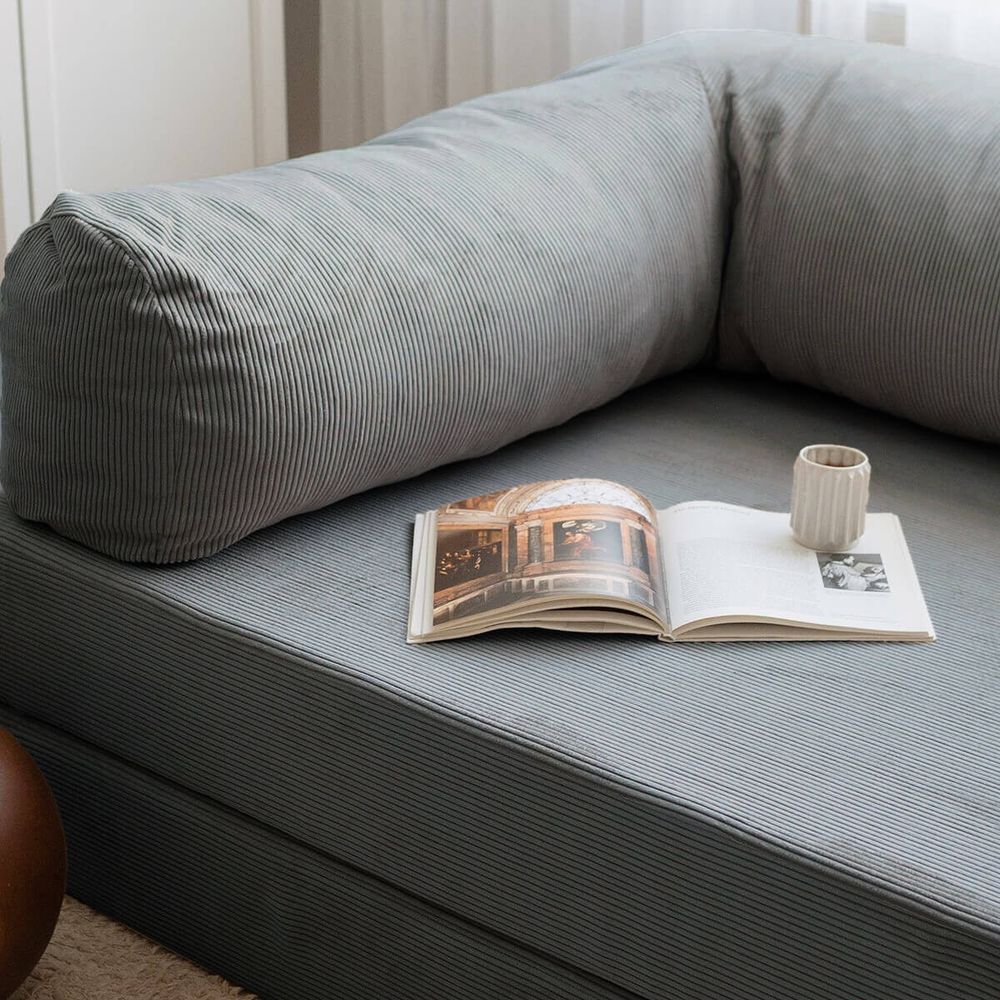Sofa na razvlačenje za 3 osobe Nook - boja antracit slika 3