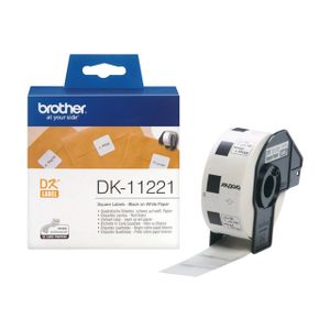 BROTHER DK11221 SQUARE LABEL 23X23MM