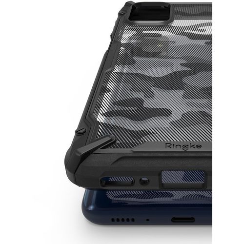 Ringke Fusion X Design izdržljiva futrola za Samsung Galaxy M31s Camo crna slika 3