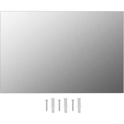 Zidno ogledalo 60 x 40 cm pravokutno stakleno slika 9