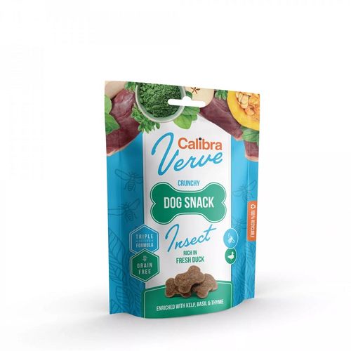 Calibra Dog Verve Crunchy Poslastica Insekti & Pačetina 150g slika 1