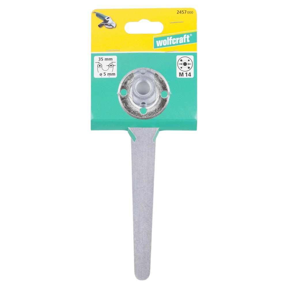 Wolfcraft Ključ Za Kutnu Brusilicu 5/35mm + Matica M14 - 2457000 slika 3