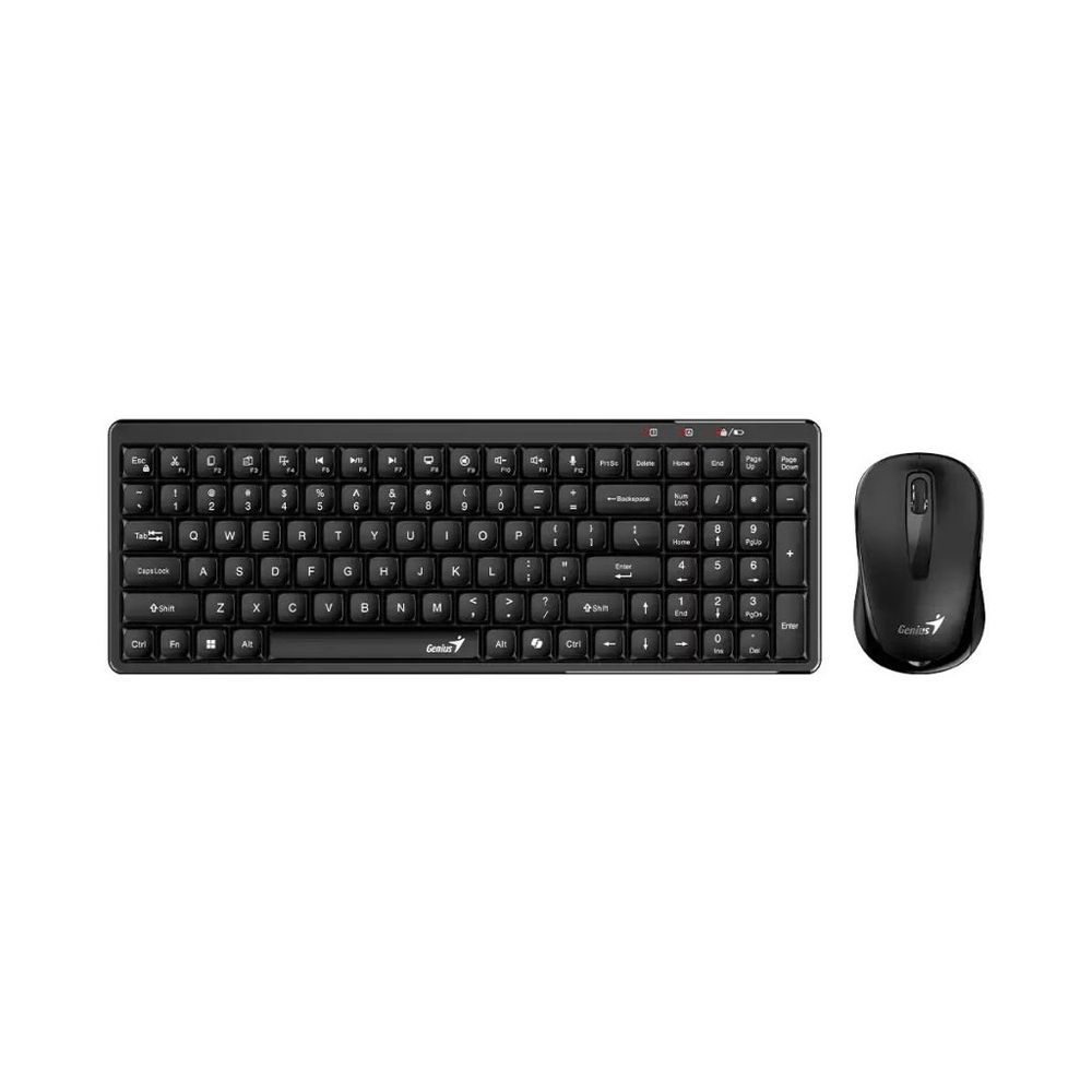 Set Genius tipkovnica LuxeMate Q8100 + Miš bežični US slika 1