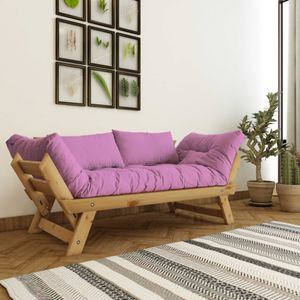 Dvosjed sofa CPT8168-210 - boje: Prirodna, Ružičasti vrt