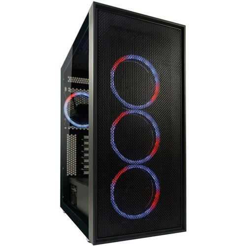 LC-Power Case Gaming 802B 4x 120mm RGB fans Black_Wanderer_X - ATX gaming case slika 2