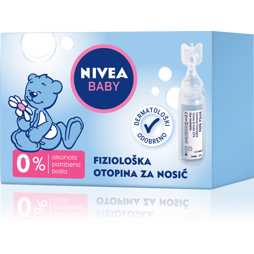NIVEA Baby Nasal solution - ampulice za čišćenje nosića 24x5ml slika 1