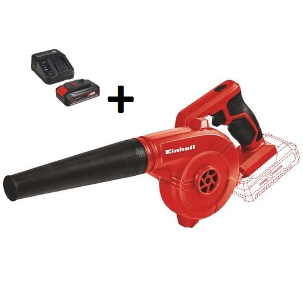 Einhell Akumulatorski duvač TE-CB 18/180 Li-Solo + Baterija 2.5 Ah i punjač slika 1