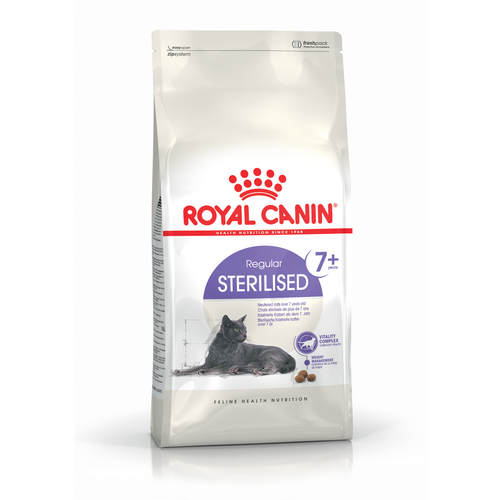 ROYAL CANIN FHN Sterilised 7+, potpuna i uravnotežena hrana za kastrirane/sterilizirane mačke (7-12 godina), 400 g slika 1