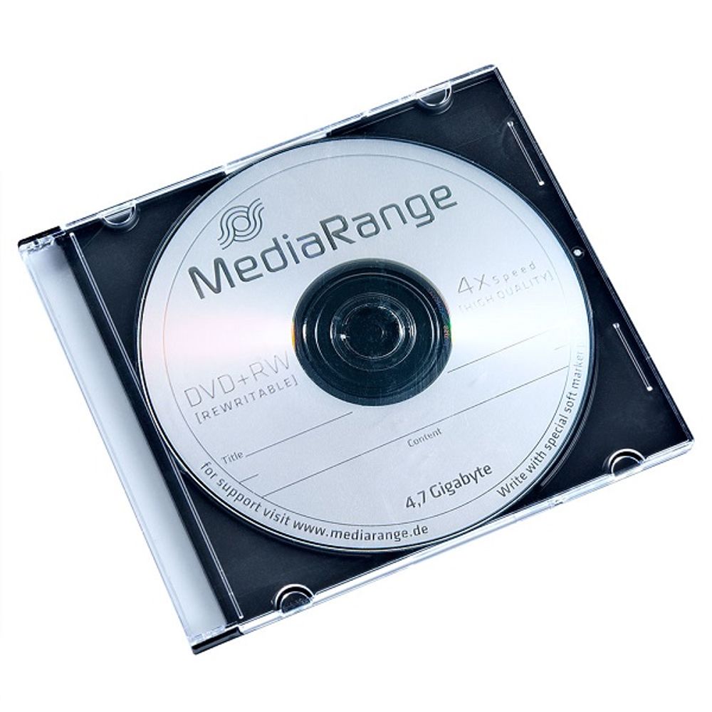 DVD+RW MEDIJ 4,7GB 4X SLIMBOX , MR449 slika 1