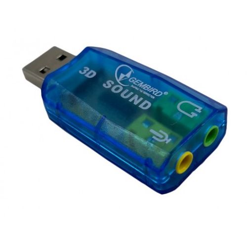CMP-SOUNDUSB13 ** Gembird USB 5.1 3D zvucna karta, zamenjuje audio kontrolor u PC (SC-USB-01) (223) slika 1