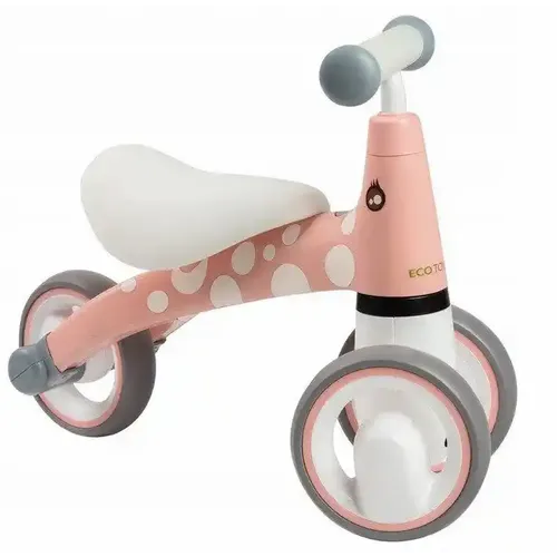 Ecotoys balans bicikl Flamingo, roza slika 6