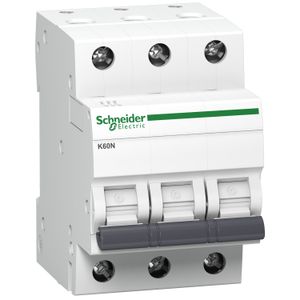 Schneider Electric Acti9, automatski osigurac K60N 3P 20A, C kriva, 6kA