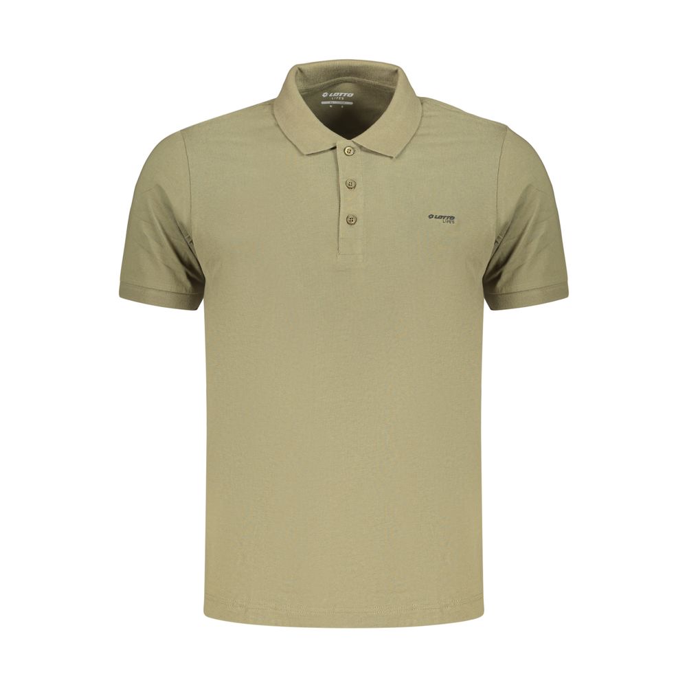 LOTTO MEN'S SHORT-SLEEVED POLO SHIRT GREEN slika 1