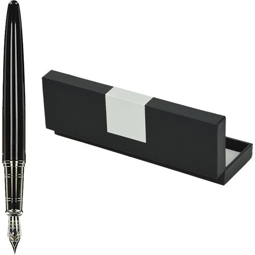 Set pisaći Wellington Lexus naliv pero crno u poklon kutiji, na upit slika 1