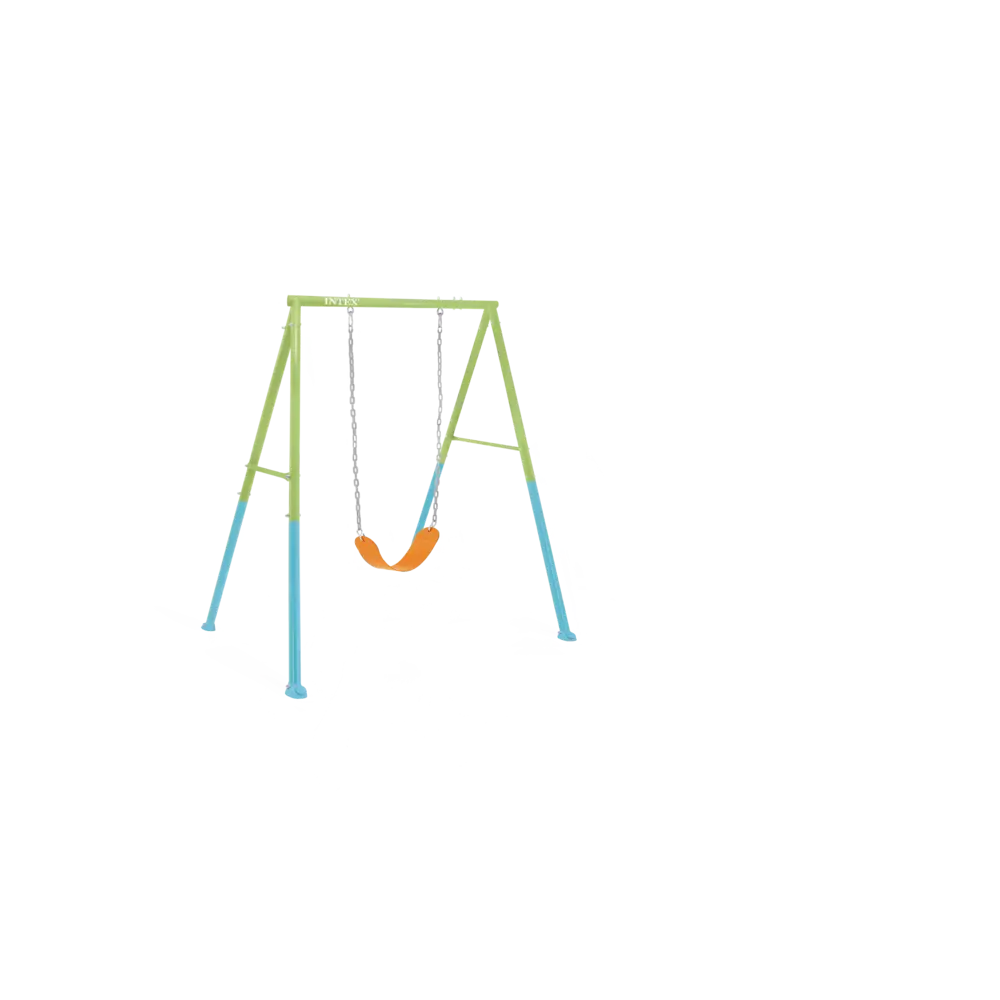 Intex dječija ljuljaška i trapez sa karikama - 2 u 1 set - 170 x 235 x 200 cm 44113 - čelična konstrukcija slika 1