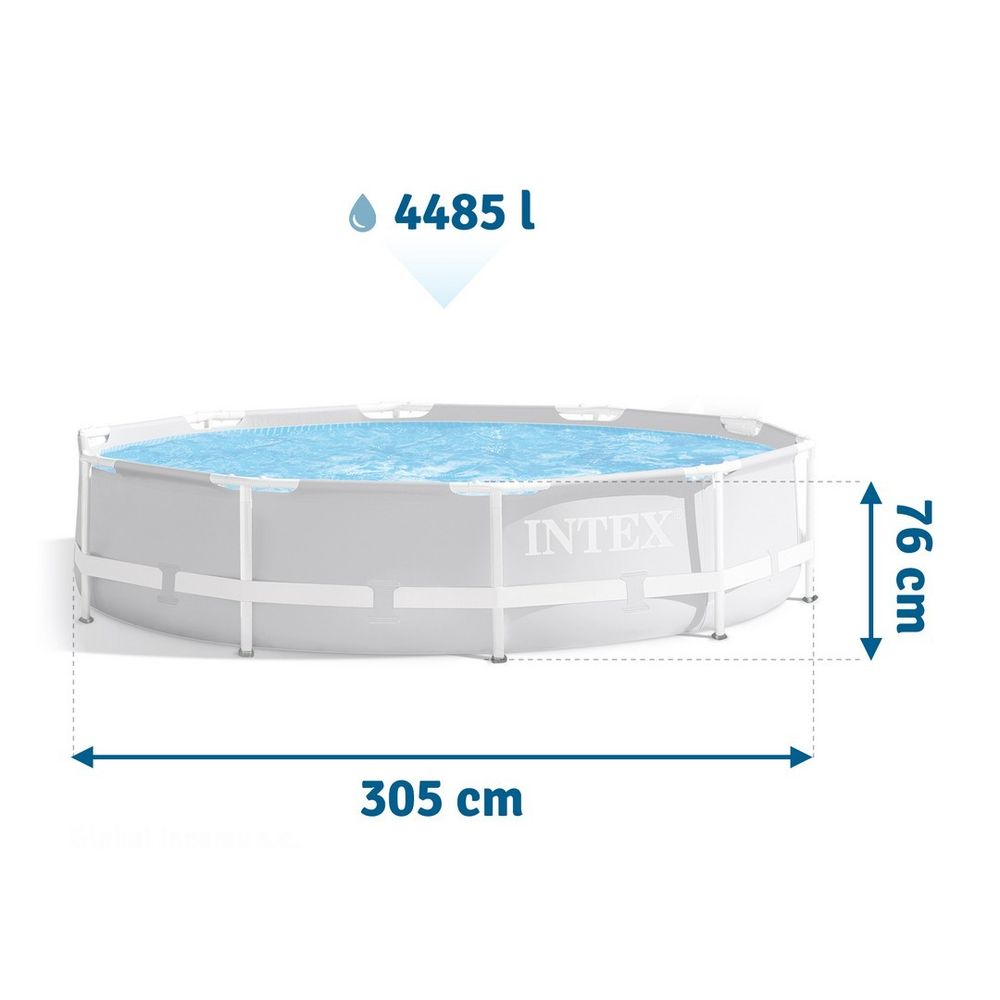 Prism frame vrtni bazen 305 x 76 cm intex 26700 slika 3