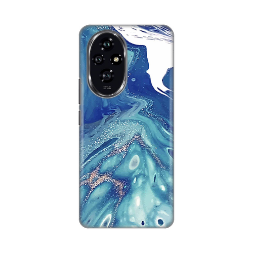 Torbica Silikonska Print za Honor 200 Blue Marble slika 1