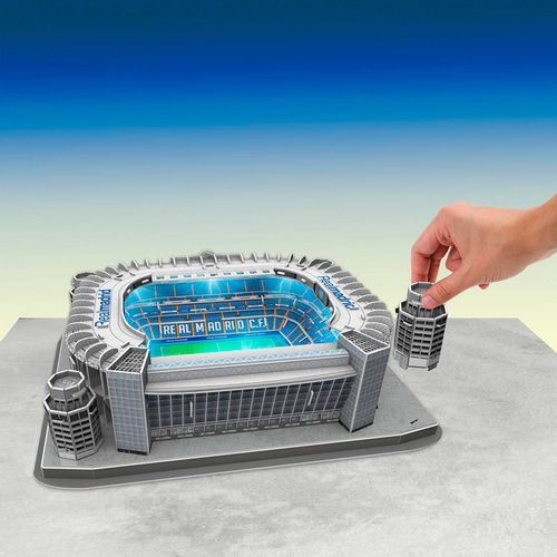 Real Madrid Santiago Bernabeu stadium 3D puzzle led slika 2