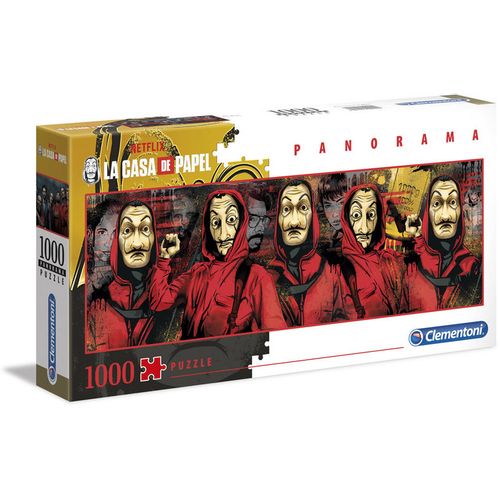 Money Heist / La Casa de Papel - Panorama puzzle 1000 komada slika 1