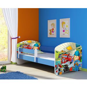 ACMA Dječiji krevet Acma II Blue - 140x70cm - Dezen 45