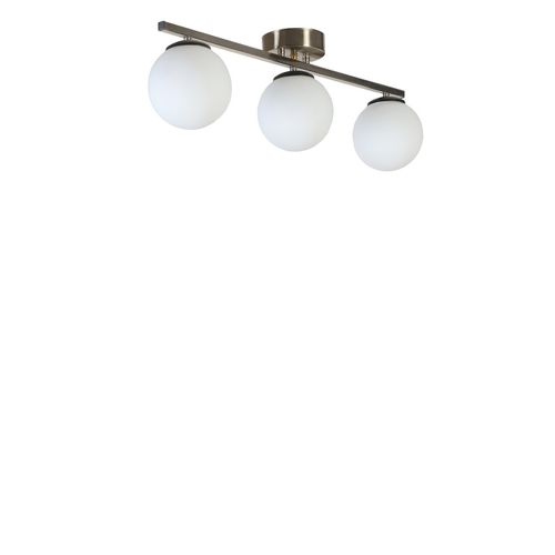 Yeni Can 3 Lü Mat Krom Beyaz Camlı Avize Matte Chrome
White Chandelier slika 4