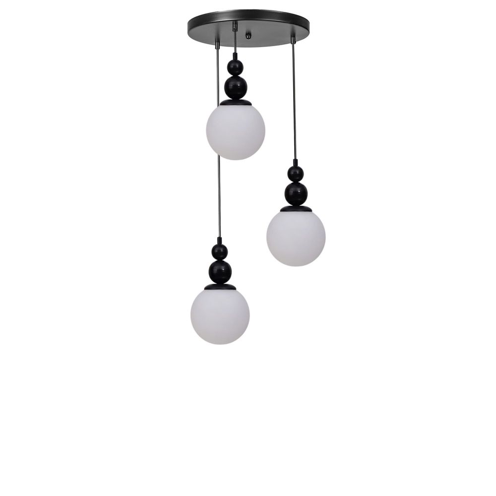 Opviq Luster 706, Bijela, Crna slika 3
