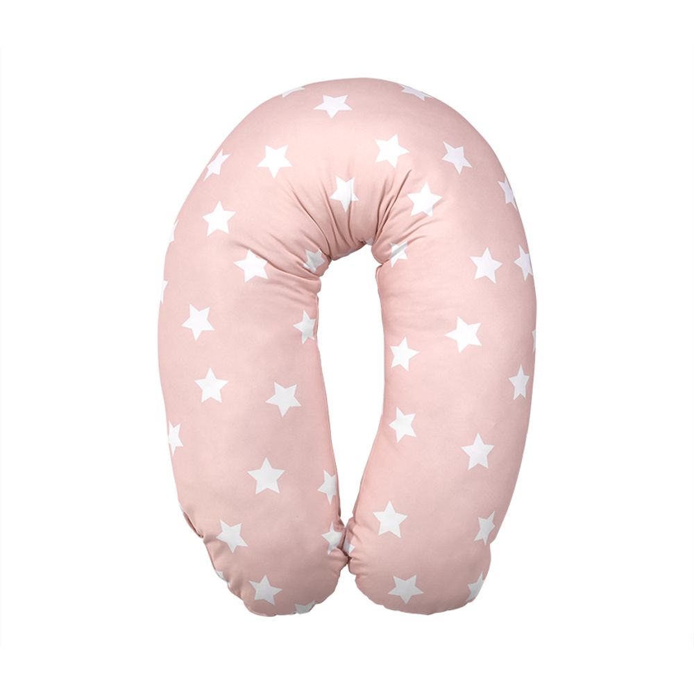 Lorelli Jastuk za dojenje Ranforce Stars 190cm, Pale Blush slika 1