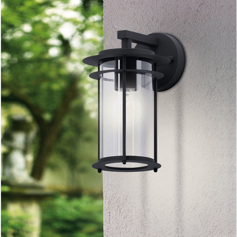 Eglo Valdeo Vanjska Zidna Lampa E27, Crna slika 3