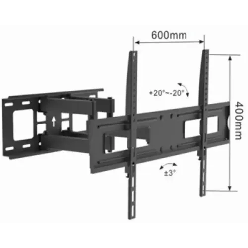 Linkom 37-75/max Nosač za TV vesa 600x400/50kg/zglobni slika 1