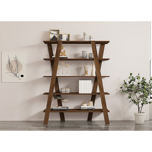 Conde - Walnut Walnut Bookshelf slika 2