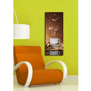 Višebojni Dekorativni Zidni Sat s Motivom Kafe, 3070CS-26