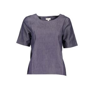 GANT WOMEN'S SHORT SLEEVE T-SHIRT BLUE