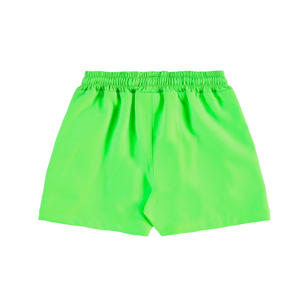 Up Baby kupaći šorc za dječake, neon zeleni slika 2