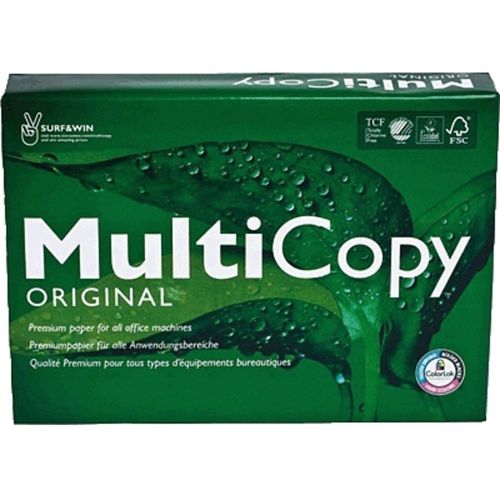 MultiCopy  88046519  univerzalni papir za pisače i kopiranje DIN A4 80 g/m² 500 list bijela slika 1