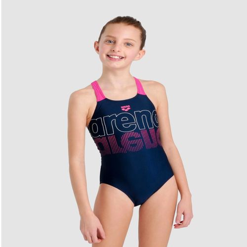 ARENA Kupaći kostim za djevojčice GIRL'S SWIMSUIT V BACK GRAPHIC Girls slika 1