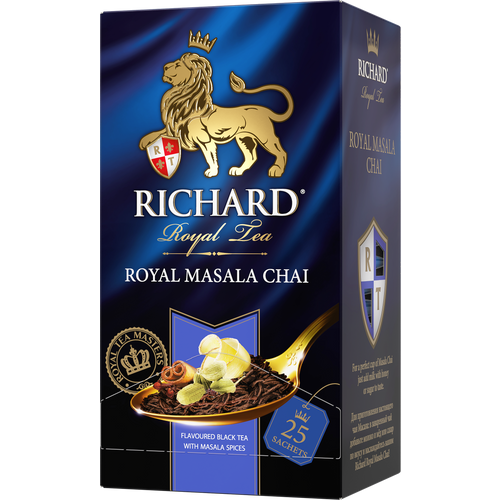 Richard Royal Masala Chai - Crni čaj sa djumbirom, cimetom i aromom masala začina, 25x2g 1100477 slika 4