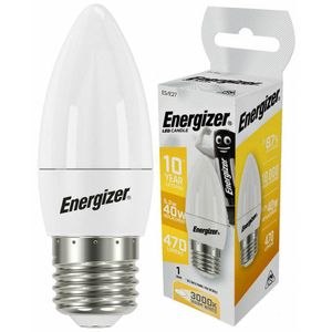 Energizer svijeća žarulja 4,9W / 40W E27 470lm toplo bijela