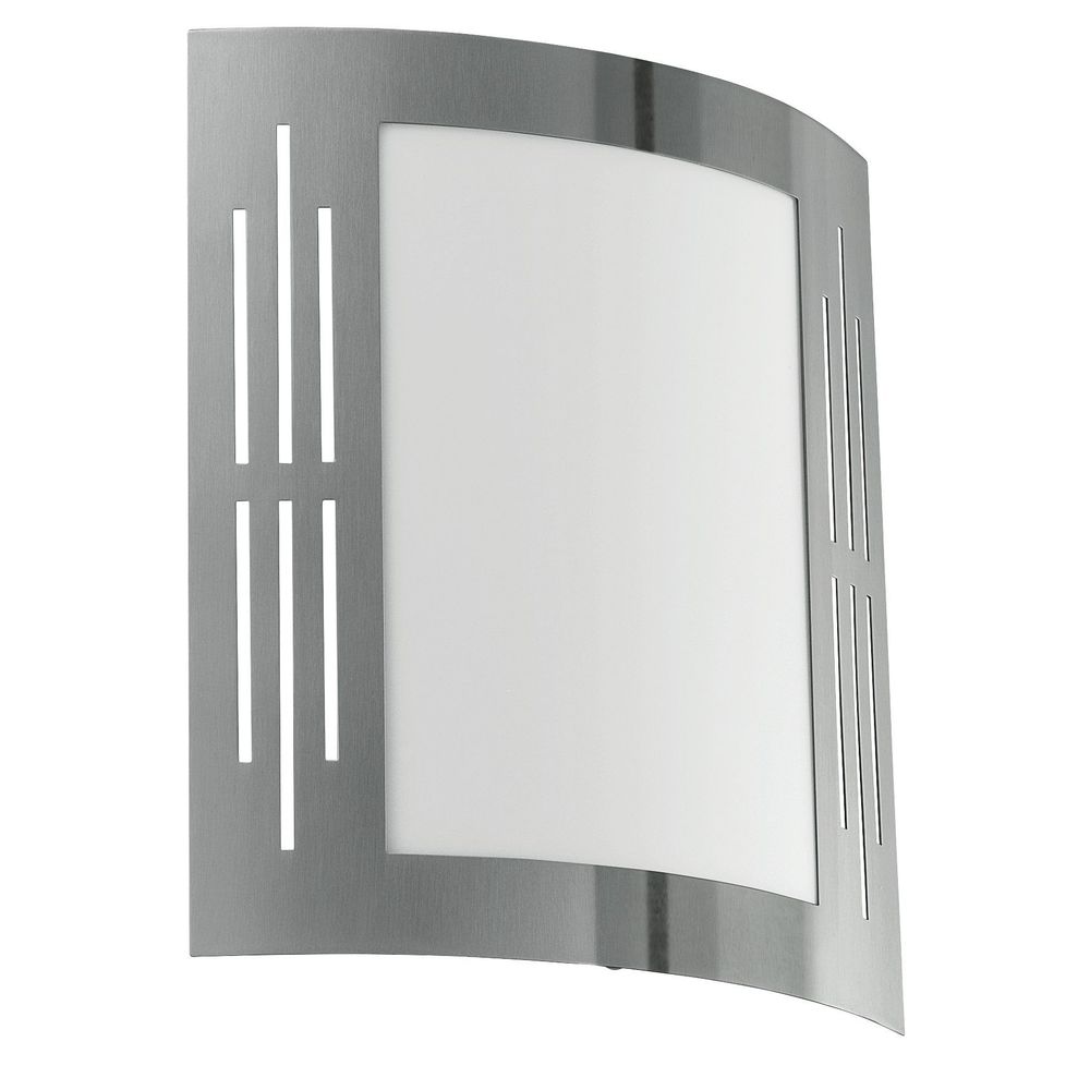 Eglo City vanjska zidna/1, e27,  inox  slika 1