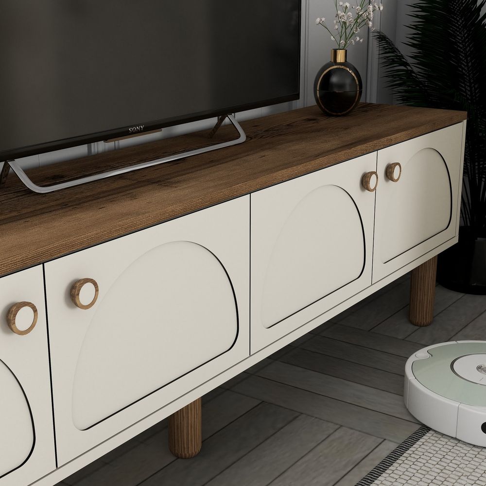 TV Stalak Bohem 851 u krem boji slika 4