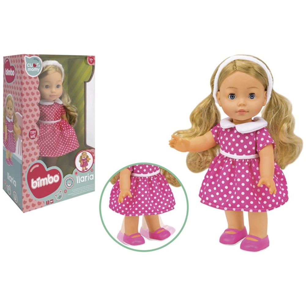 GLOBO Bimbo Lutka koja hoda Ilaria 33cm slika 3
