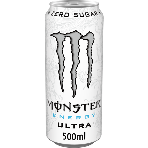 Monster Energy Ultra White Zero Sugar 0,5l slika 1