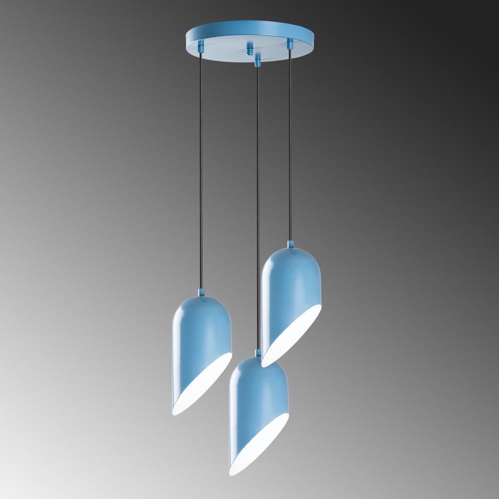 Luster Kesik - 6176 - 3 - Svijetlo Plava Boja slika 6