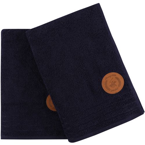 L'essential Maison 410 - Dark Blue Dark Blue Bath Towel Set (2 Pieces) slika 3